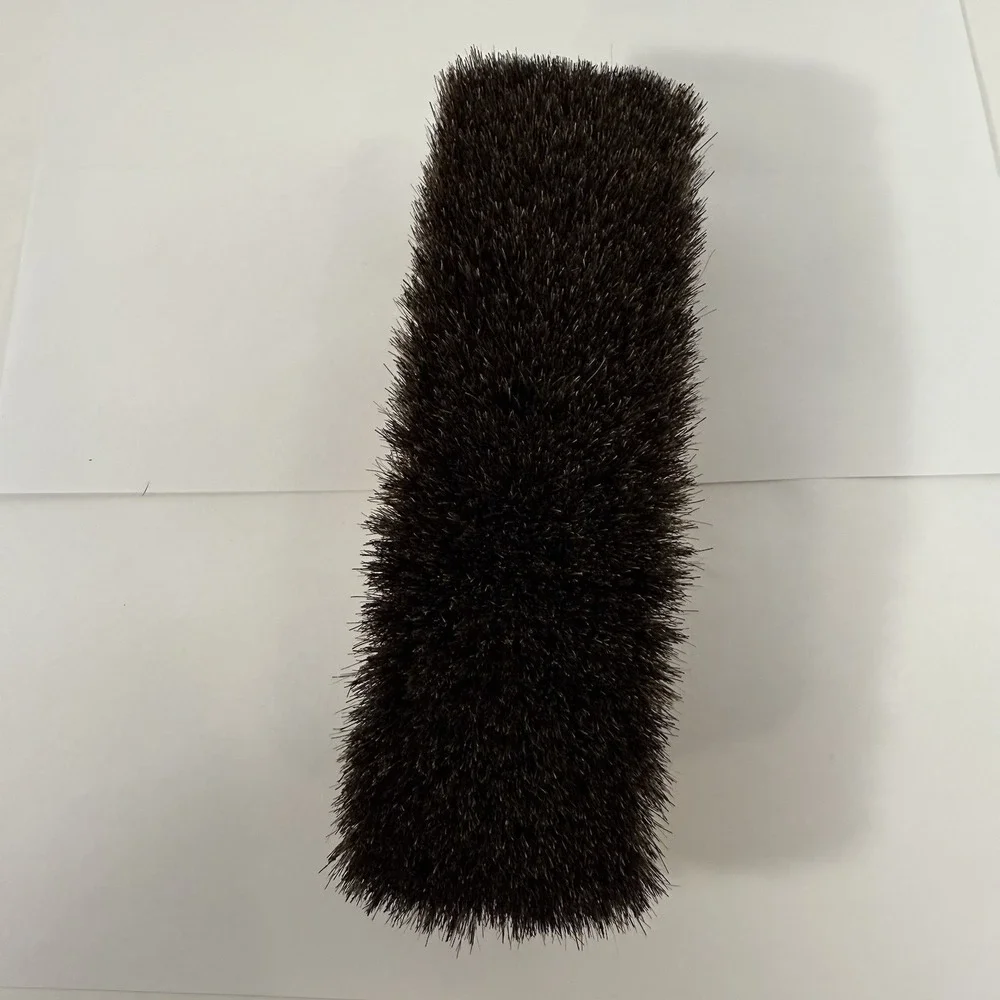 Vtg Natural Horse Hair Brush Primitive Rustic‎ Country Decor Clean